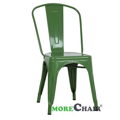 Ghế Tolix không tay TL-01 màu xanh lục