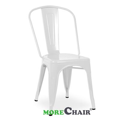 Ghế Tolix không tay TL-01 màu trắng