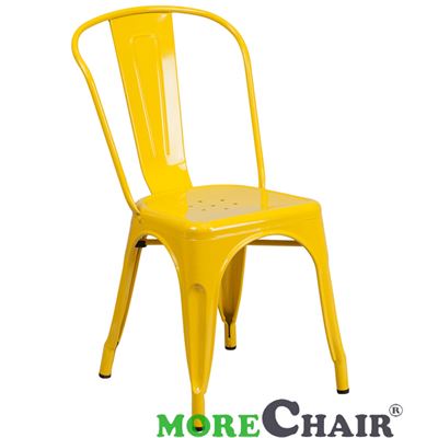 Ghế Tolix không tay TL-01 màu vàng